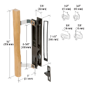 Flush mount handle C1030