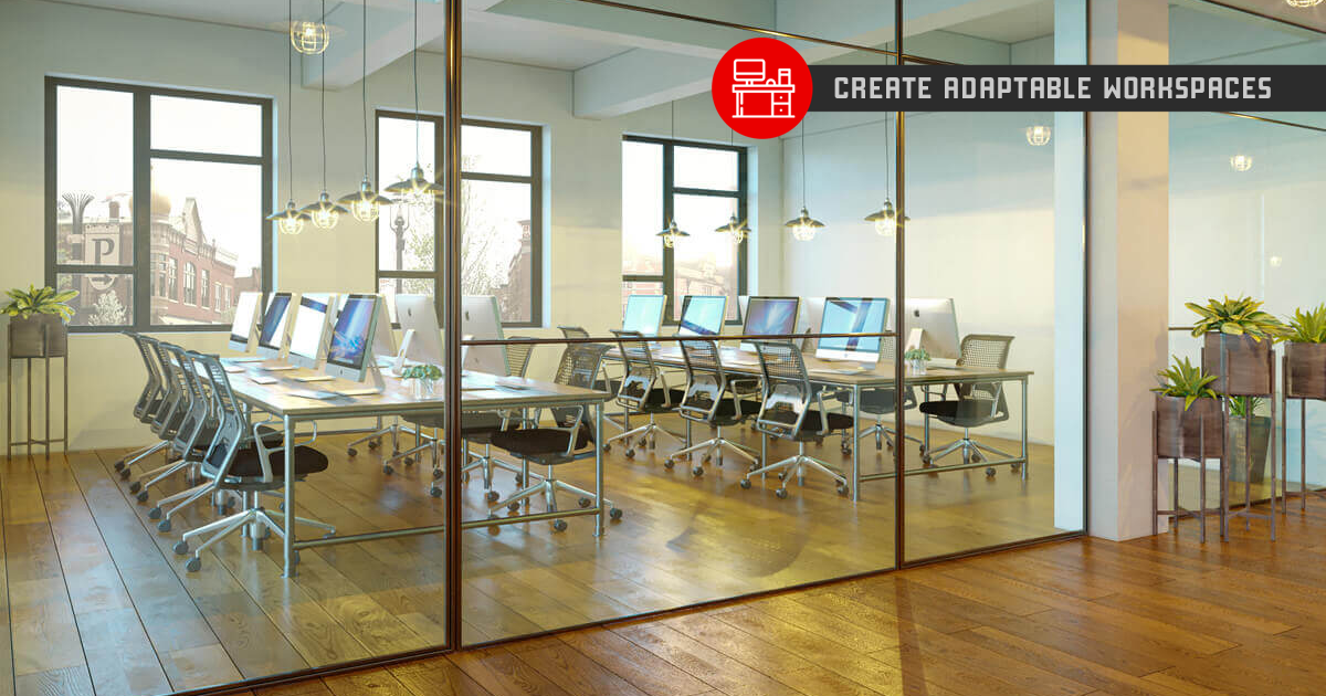 Transforming Office Layouts with Glass Partition